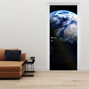 Fotótapéta ajtóra - Föld bolygó (95x205cm)