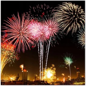 Poszterek 140x140 Tűzijáték engedély nélkül