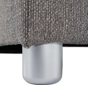 Elektromos állítható ágy, boxspring, szürke, 120x200, GERONA NEW