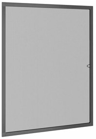 antracitszürke ablakszúnyogháló 80x100 cm