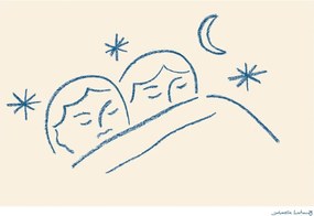 Poszter 40x30 cm Slumber – Amélie Lehoux – The Poster Club