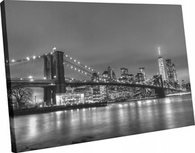 Vászonkép New York híd Manhattan Modern falikép 100x70
