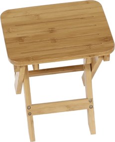 Szék, natúr bambusz, DENICE