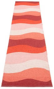Piros kültéri-beltéri futószőnyeg 70x300 cm Urvi Fire – Pappelina