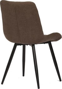 Étkezőszék, barna, szövet, CT-382 BR2