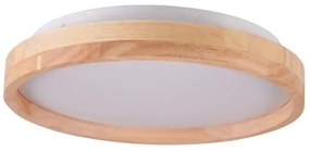 LED fürdőszobai mennyezeti lámpa LED/12W/230V Ø 27 cm IP44 tölgy