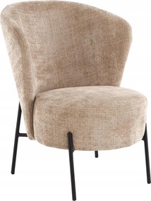 Pihenőszék, bézs, kényelmes modern hálószoba nappaliba Cézár