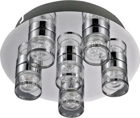 Italux MARC HD-520M-06-1340 CH Süllyesztett mennyezeti lámpa 6x5,5W/LED