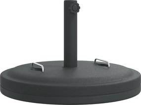 vidaXL fogantyús kerek napernyőtalp rúdhoz Ø38 / 48 mm 25 kg