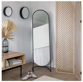 Atmosphera - JEF álló tükör 136x39,5 cm fekete