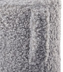 Puff, TEDDY kollekció | Ma 40 cm, Ø 35 cm - Cápabőr - Blomus