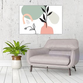 Kép - Virágok vázában N⁰3 (90x60 cm)