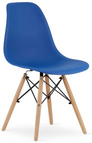 PreHouse Skandináv kék szék - 4 darabos készlet