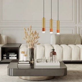 Csillár zsinóron AURELIA 3xGU10/10W/230V