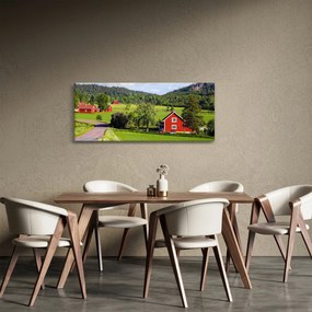 Vidéki kép (120x50 cm)