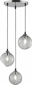 Trio CLOONEY R30073054 Függőlámpa 3x42w/e27 ip20