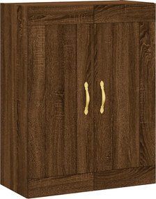 vidaXL barna tölgy szerelt fa fali szekrény 69,5 x 34 x 90 cm