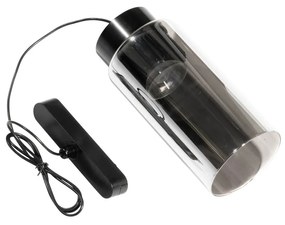 Modern fekete függeszték lámpa sínrendszerhez 1 fázisú, LED-del - Magnetic Vance