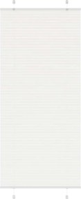 vidaXL pliszírozott redőny Fehér 100x200 cm szövetszélesség 99,4cm