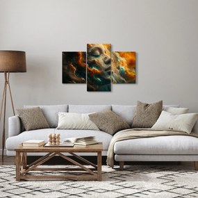 Kép - Arc az űrben (90x60 cm)