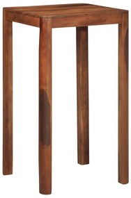 vidaXL bárasztal 60x60x107 cm tömör fa akácfa