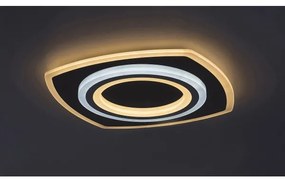 Rabalux 71318 - LED, fényerőszabályozható mennyezeti lámpa TANELI 60W/230V 3000/4000/6000K króm + távirányító