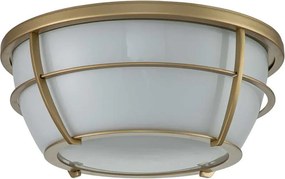 Quoizel Chance QZ-CHANCE-F-PNBR Süllyesztett mennyezeti lámpa 2x60W/E27 IP44