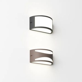 Ideal Lux - Kültéri fali lámpa REX 1xE27/60W/230V IP44 barna