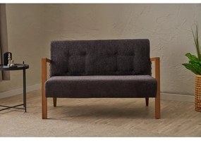 TUMI antracit kétszemélyes kanapé