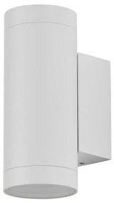 Kültéri fali lámpa 2xGU10/40W/230V IP54 fehér