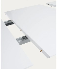 Bővíthető étkezőasztal hosszabbító asztallappal 90x140 cm Eunice – Kave Home