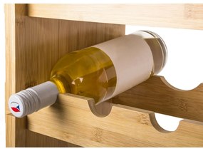 G21 Bambusz borosállvány, 72 palack