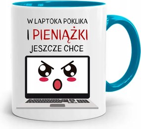 Kék Bögre Informatika Bögre Ajándékot Szeretne fényképes nyomtatással