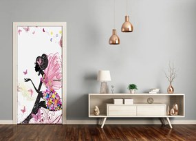 Ajtóposzter öntapadós Tündérkeresztanya 85x205 cm