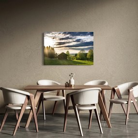 Erdei kunyhó képe (90x60 cm)
