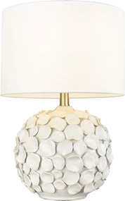 Cosmolight KOTOR T01030BR-WH Asztali lámpa 1x40W/E27 ip20