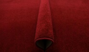 Piros Sűrű Divatos Juta Szőnyeg Ultimate Szoba Hálószobába 150x250 cm