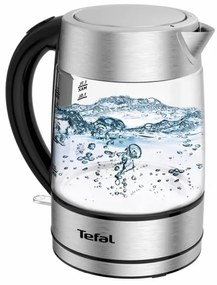 Tefal - Vízforraló GLASS 1,7 l  2200W/230V króm