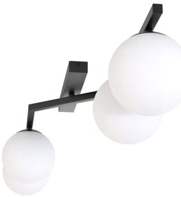 NATON mennyezeti lámpa 4xE14/10W/230V fekete/fehér