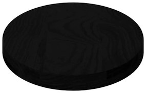 sötétbarna tömör akácfa ovális alakú asztallap 80 x 40 x 4 cm