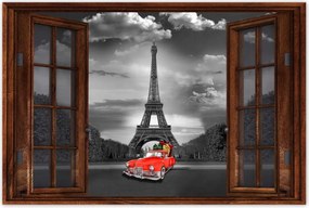 Poszterek 90x60 Eiffel-torony Franciaország