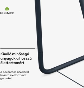 Blumfeldt SwayStation Curve  függőágy keret, korrózióálló, időjárásálló, beltéri/kültéri felhasználás, 100 Kg-ig