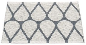 Sötétszürke kültéri-beltéri szőnyeg 70x50 cm Otis Granit – Pappelina