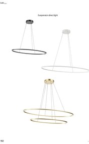 Redo 01-3337 - Fényerőszabályozható kábeles LEO csillár LED/48W/230V fehér