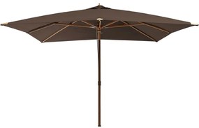 Paris napernyő, taupe, 300x300 cm