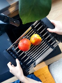 Teleszkópos Csöpögtető mosogatóhoz fekete