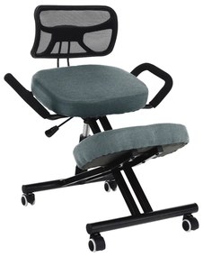 Ergonomikus irodai fotel Rumun (szürke + fekete). 1016263