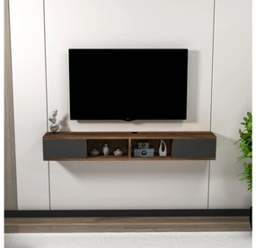 TV asztal/szekrény Mayaren (világos dió + antracit). 1107663