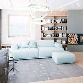 LED dimmelhető csillár zsinóron LED/86W/230V 3000K fehér