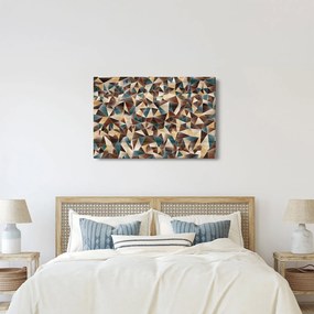 A háromszögek képe (90x60 cm)